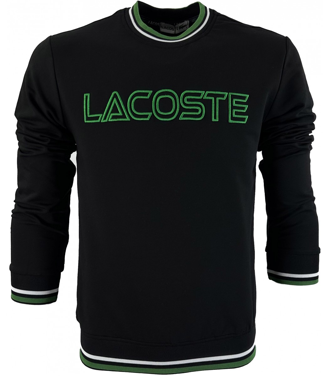 Черный свитшот Lacoste 9012-1