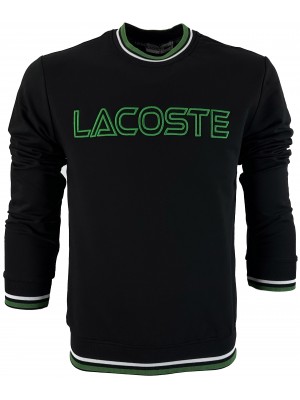 Черный свитшот Lacoste 9012-1