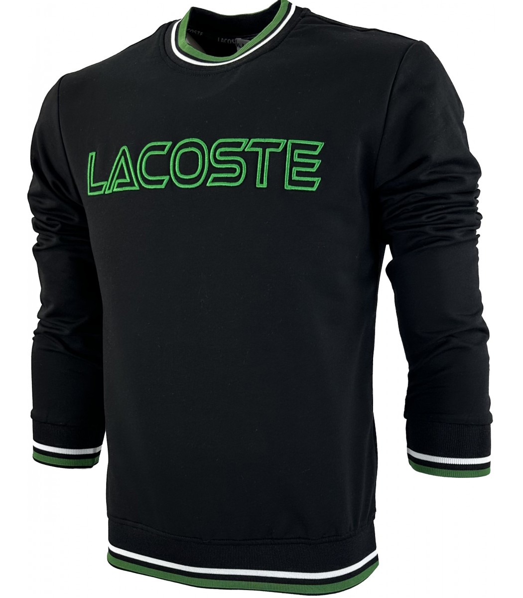 Черный свитшот Lacoste 9012-1