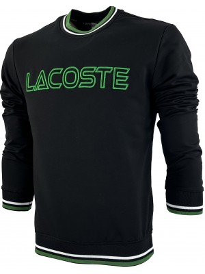 Черный свитшот Lacoste 9012-1