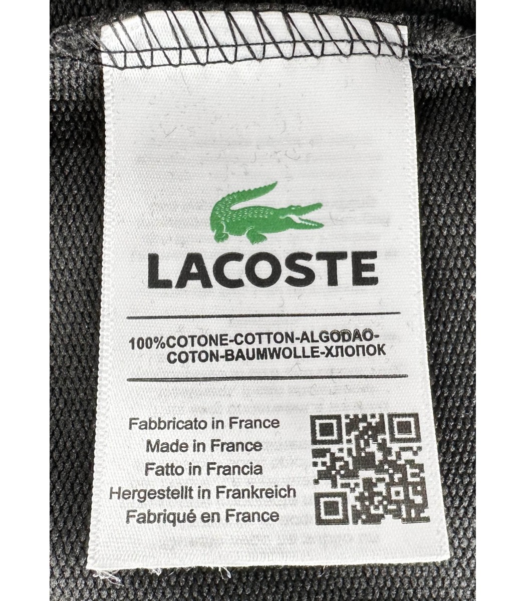 Черный свитшот Lacoste 9012-1