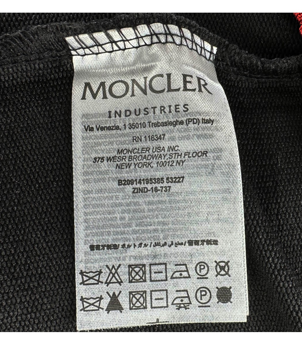 Черный свитшот Moncler 9011-1