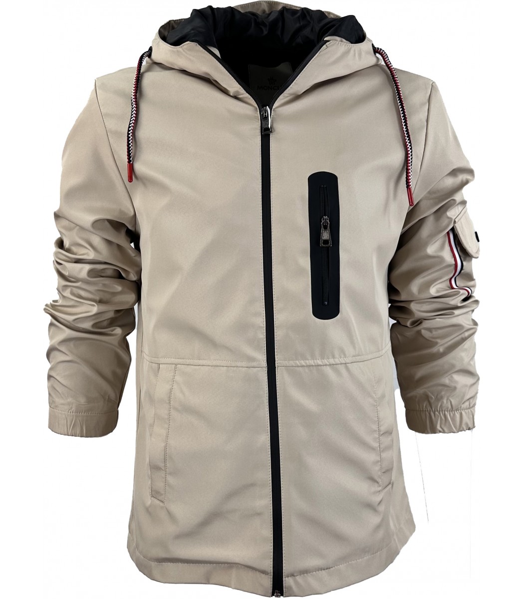 Бежевая куртка Moncler 9010-13