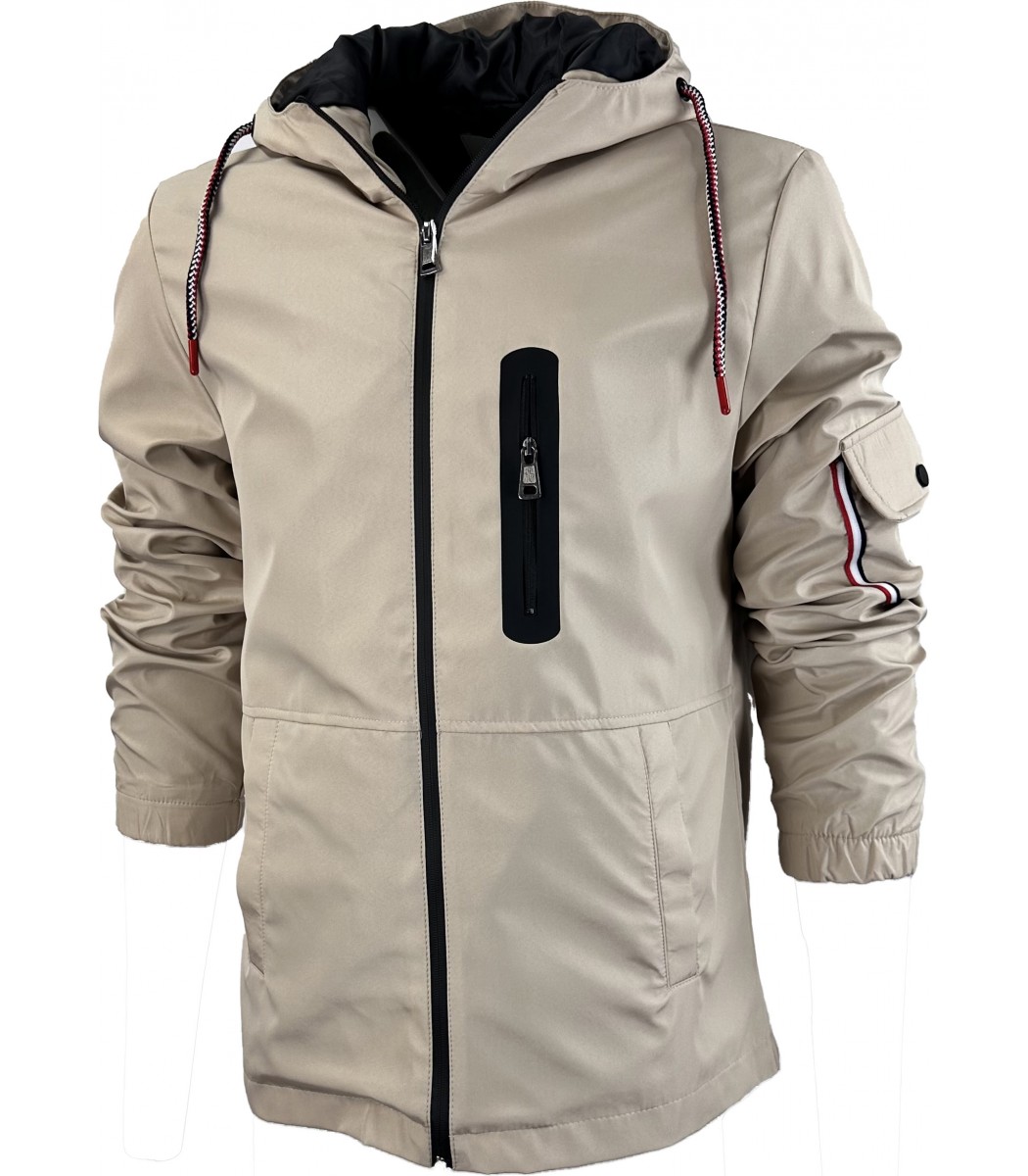 Бежевая куртка Moncler 9010-13