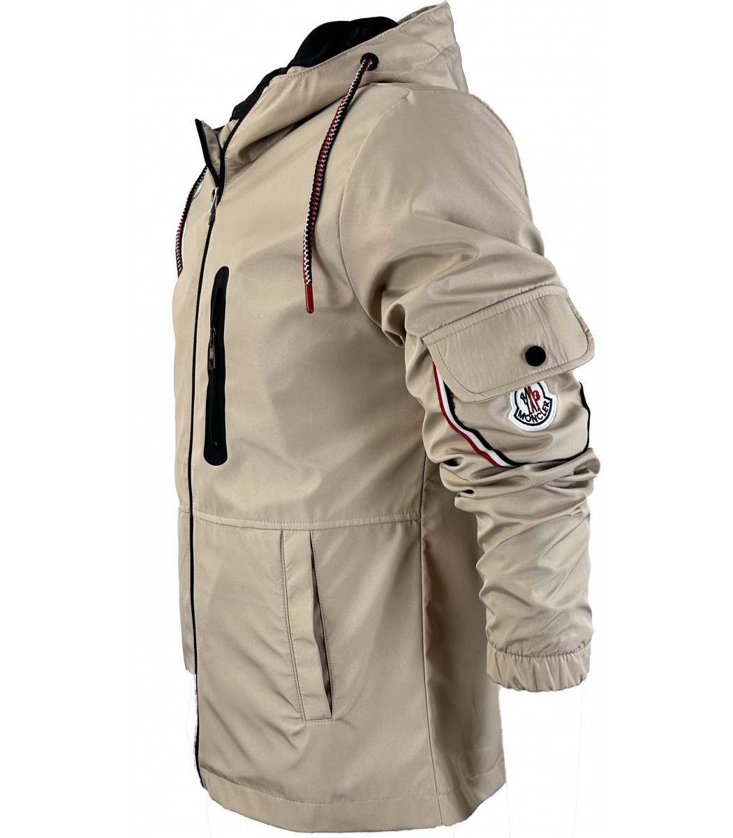 Бежевая куртка Moncler 9010-13