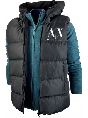 Черная жилетка Armani Exchange 2033-1