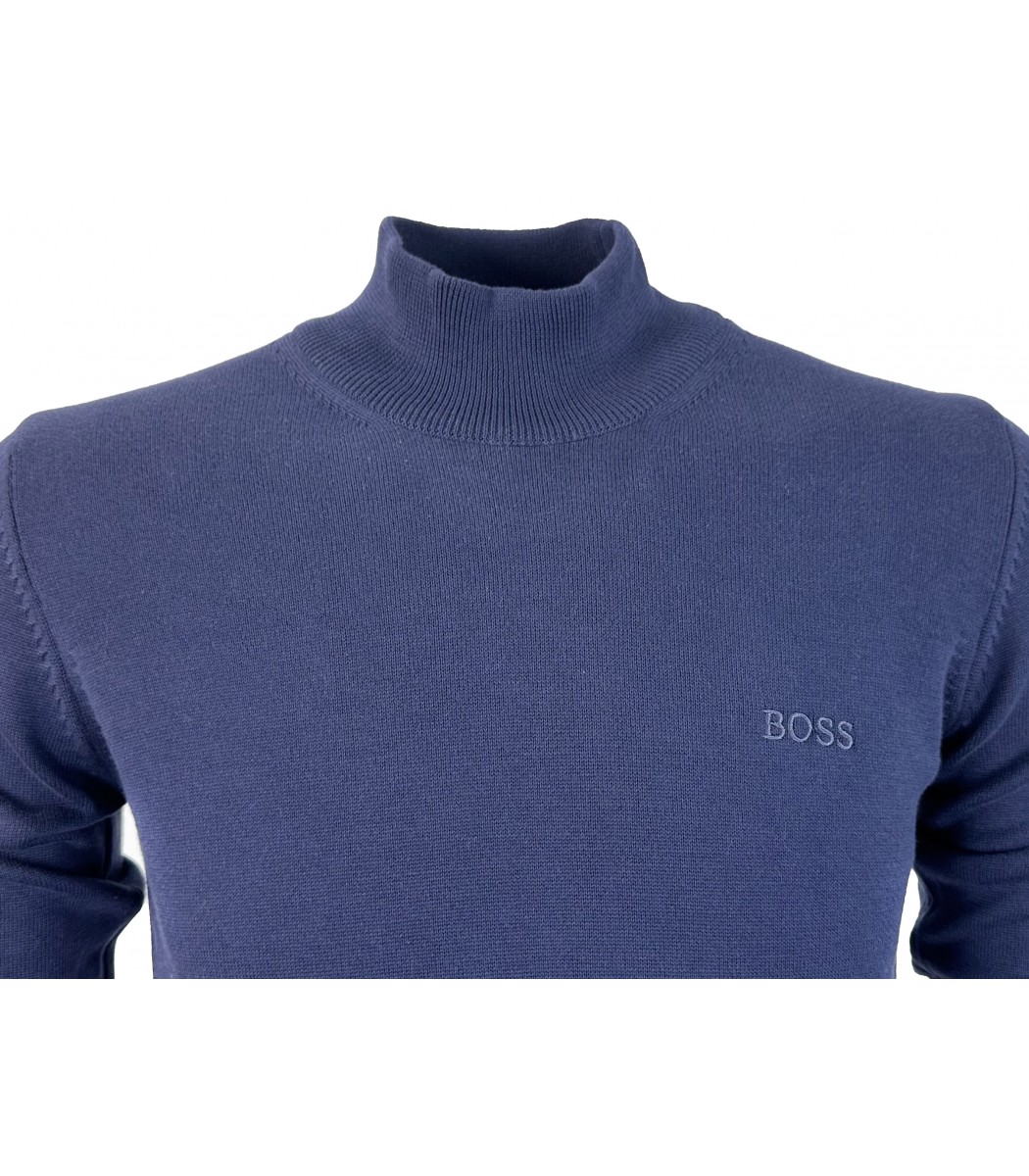 Темно-синяя водолазка Hugo Boss 1969-2