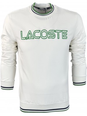 Белый свитшот Lacoste 9012-3