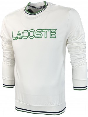 Белый свитшот Lacoste 9012-3