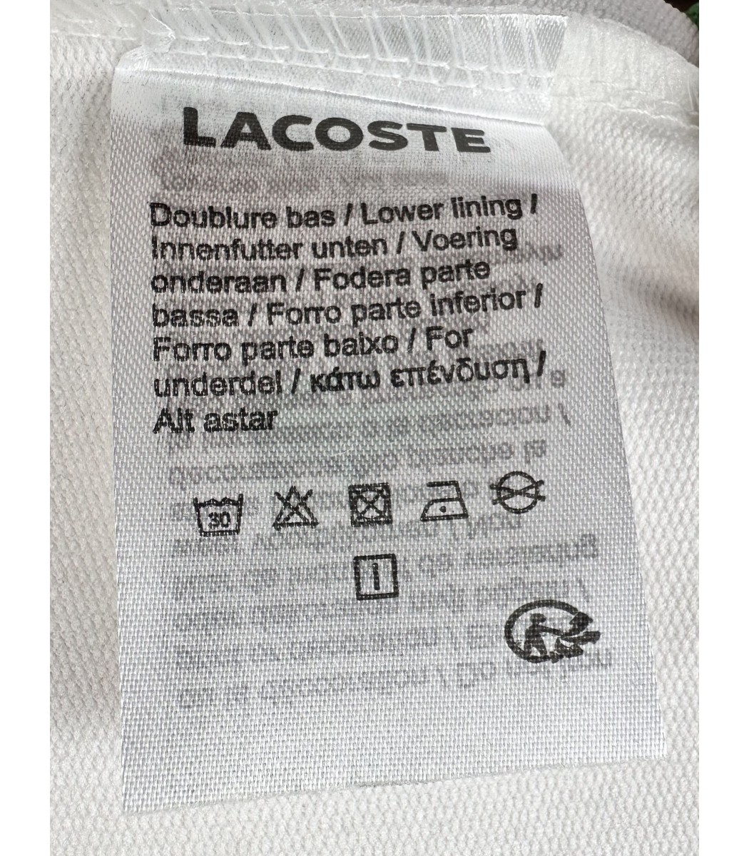 Белый свитшот Lacoste 9012-3