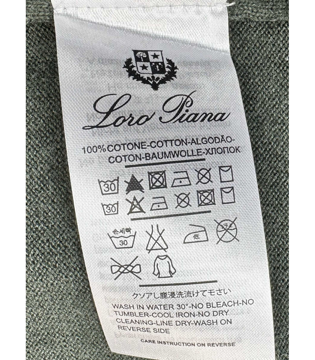 Хаки кофта Loro Piana 7953-22