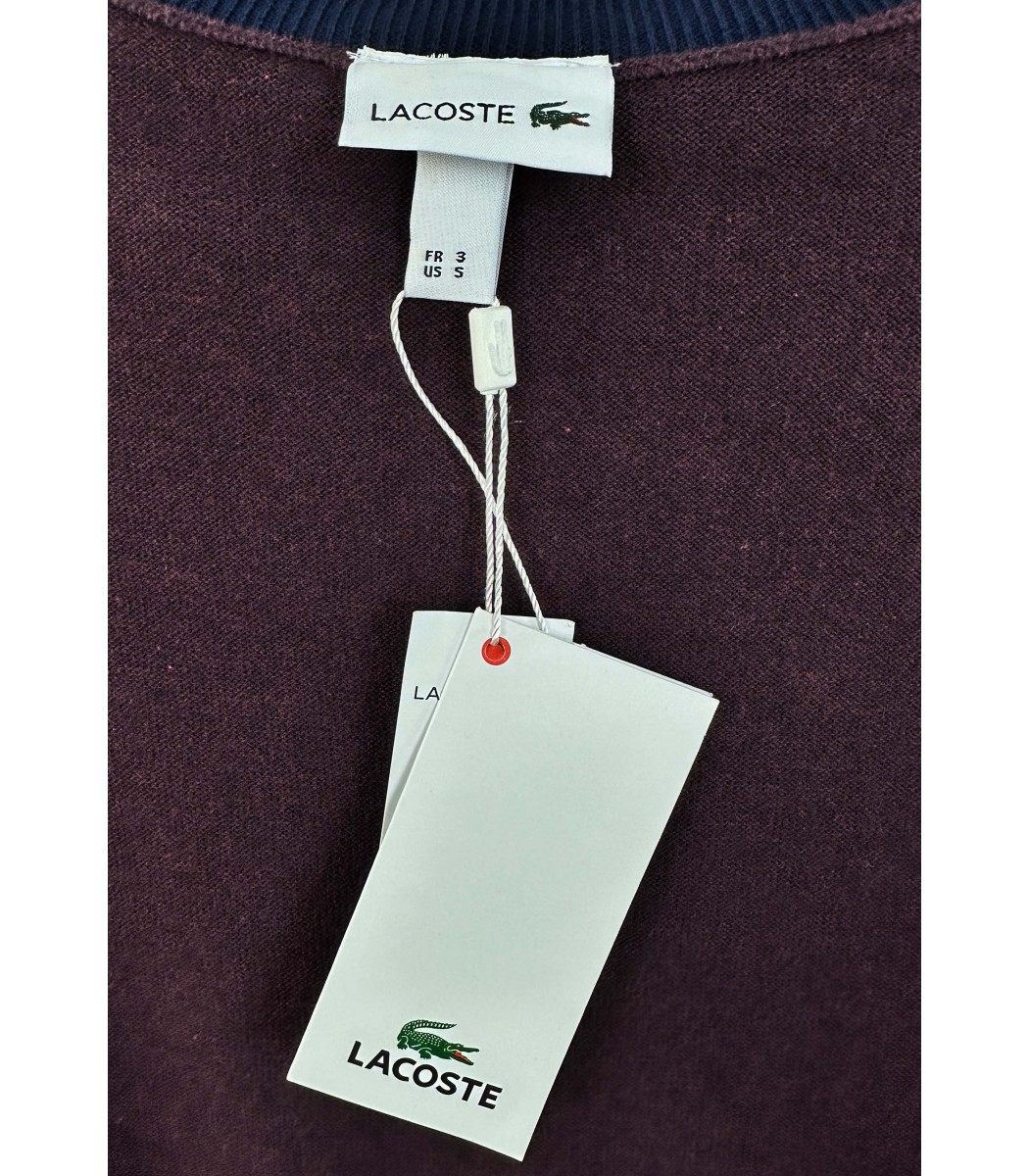 Сливовая кофта Lacoste 731-31