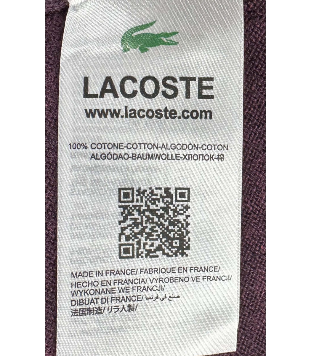 Сливовая кофта Lacoste 731-31