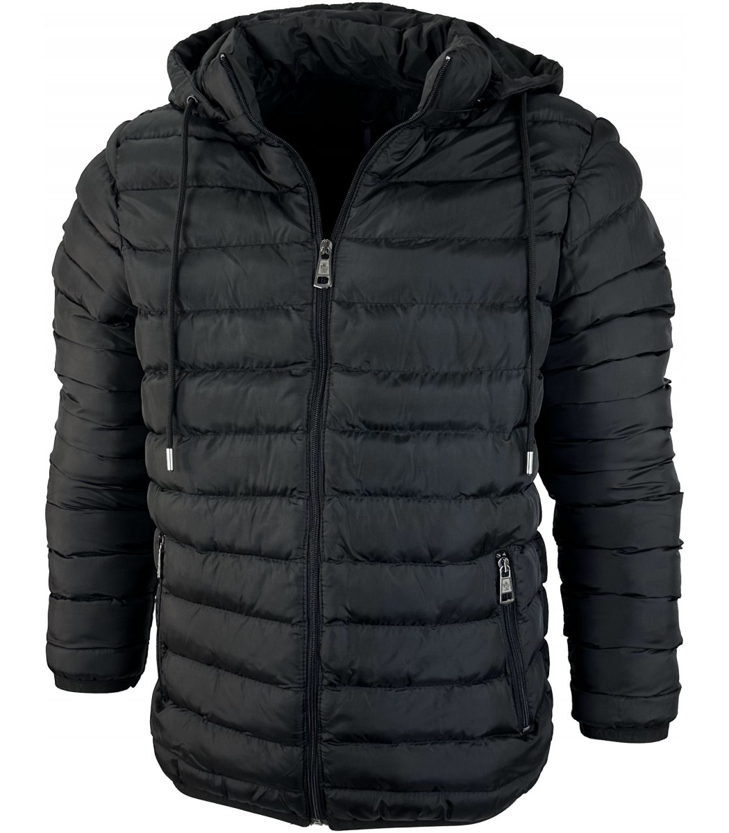 Черный пуховик Moncler 501-1