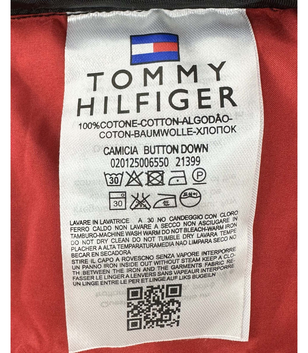 Темно-синий пуховик Tommy Hilfiger 522-2