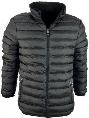 Черный пуховик Moncler 1211-1