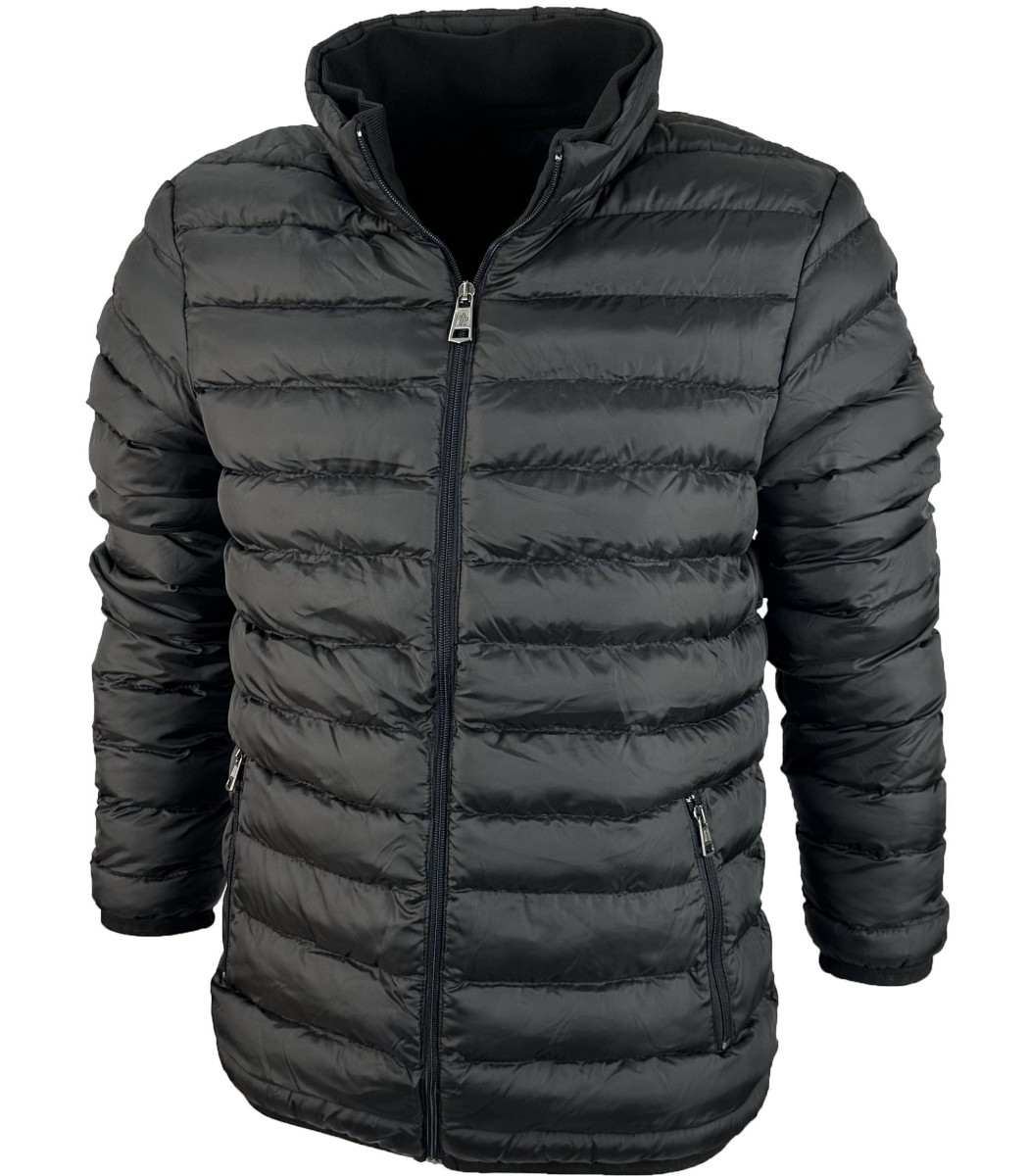 Черный пуховик Moncler 1211-1