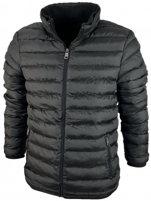 Черный пуховик Moncler 1211-1