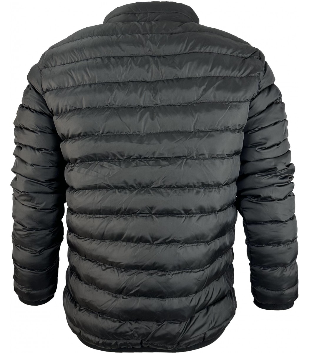 Черный пуховик Moncler 1211-1