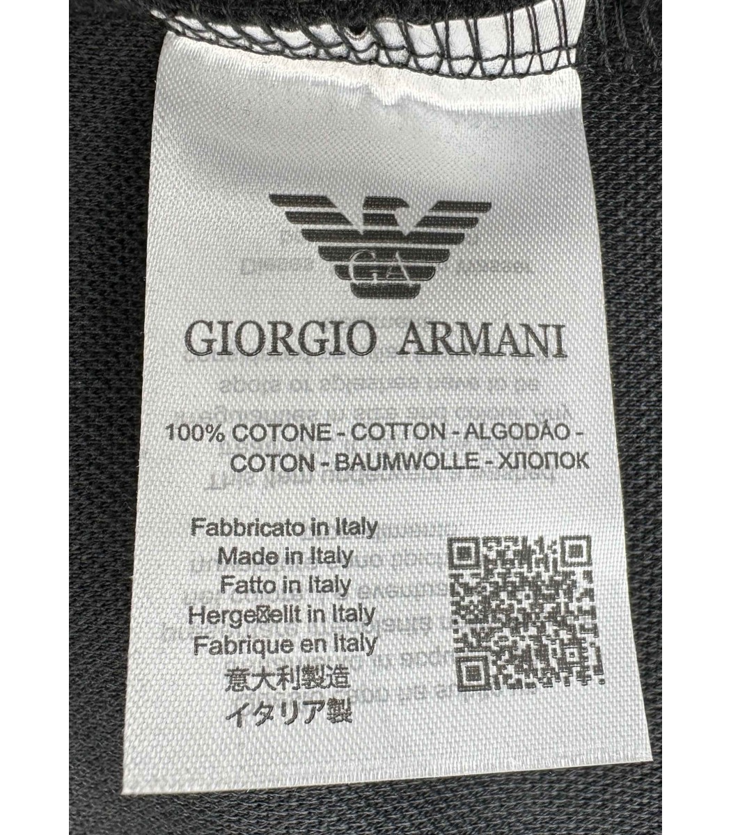 Черный спортивный костюм Giorgio Armani 13590-1