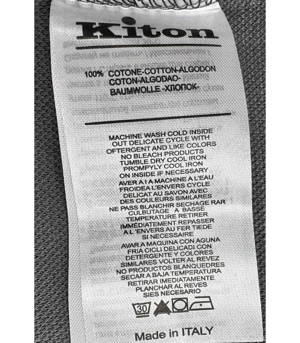 Темно-серый спортивный костюм Kiton 13615-15