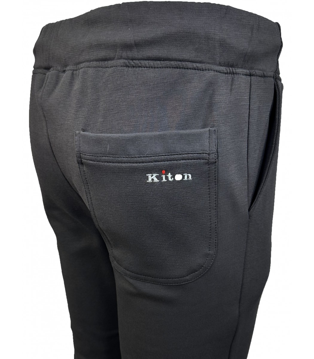 Темно-серый спортивный костюм Kiton 13615-15
