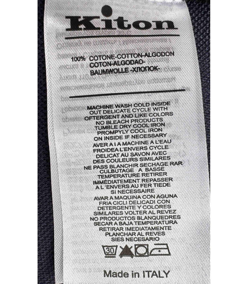 Темно-синий спортивный костюм Kiton 13615-2