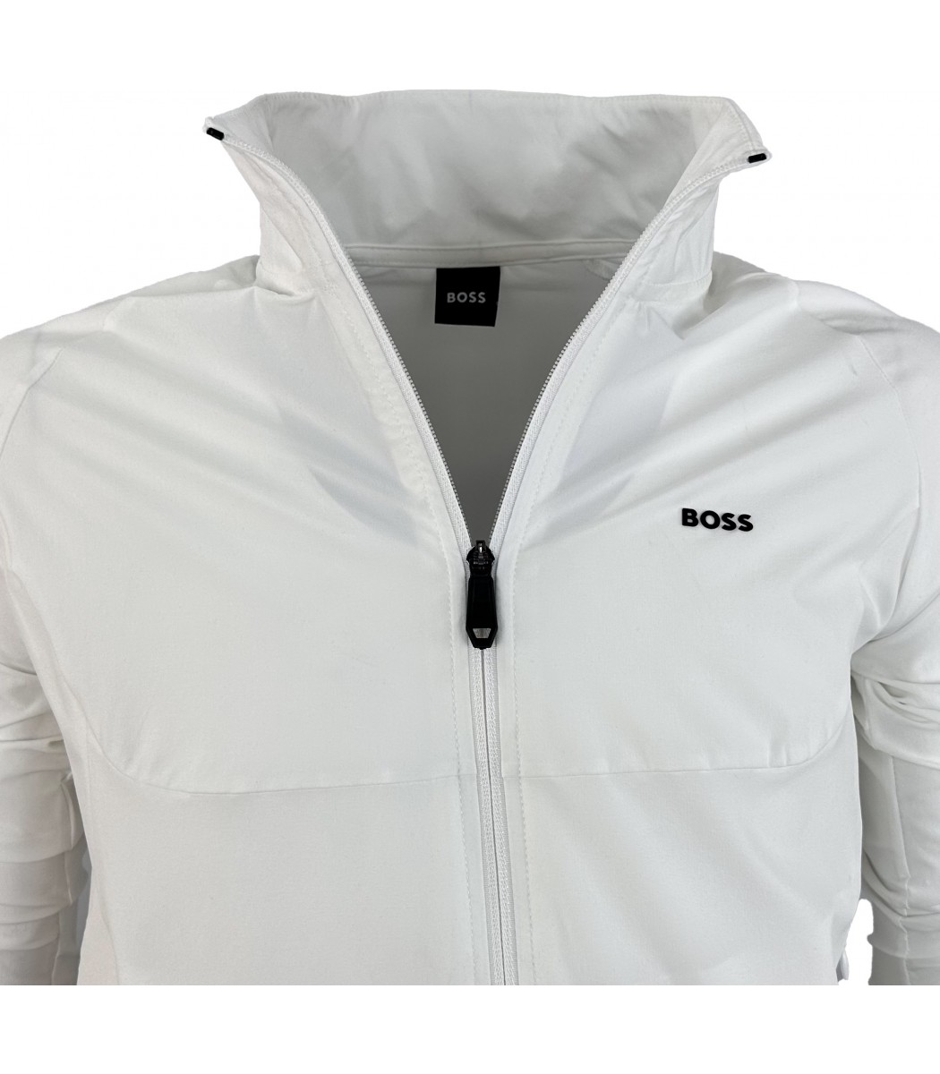 Белый легкий спортивный костюм BOSS 8588-3