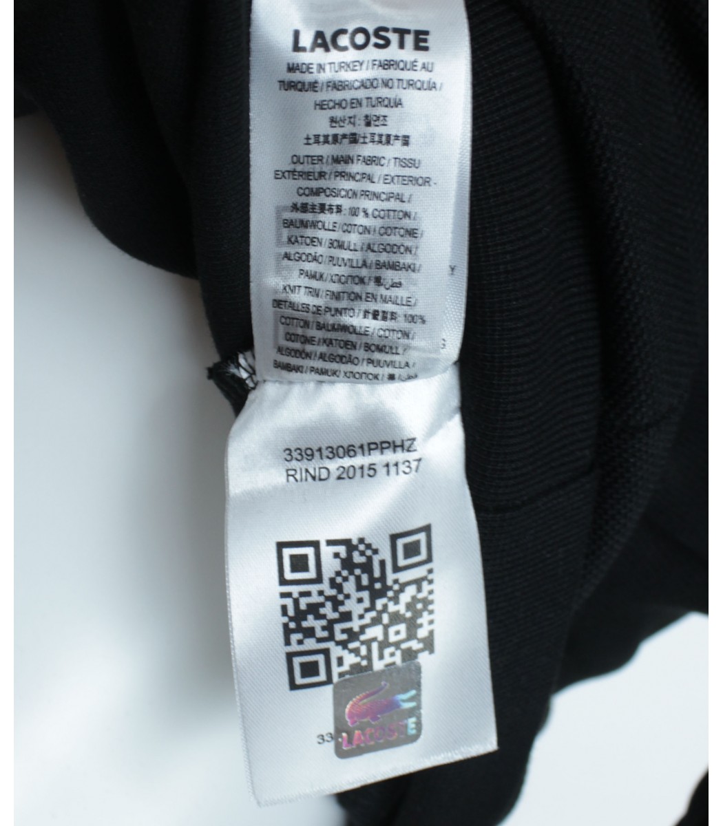 Черный свитшот Lacoste L023-1