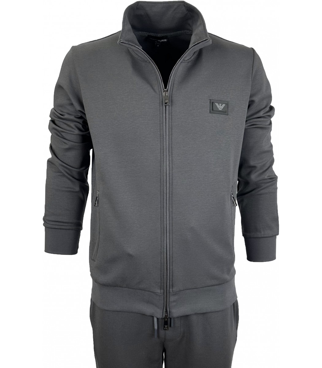 Темно-серый спортивный костюм Giorgio Armani 13590-15