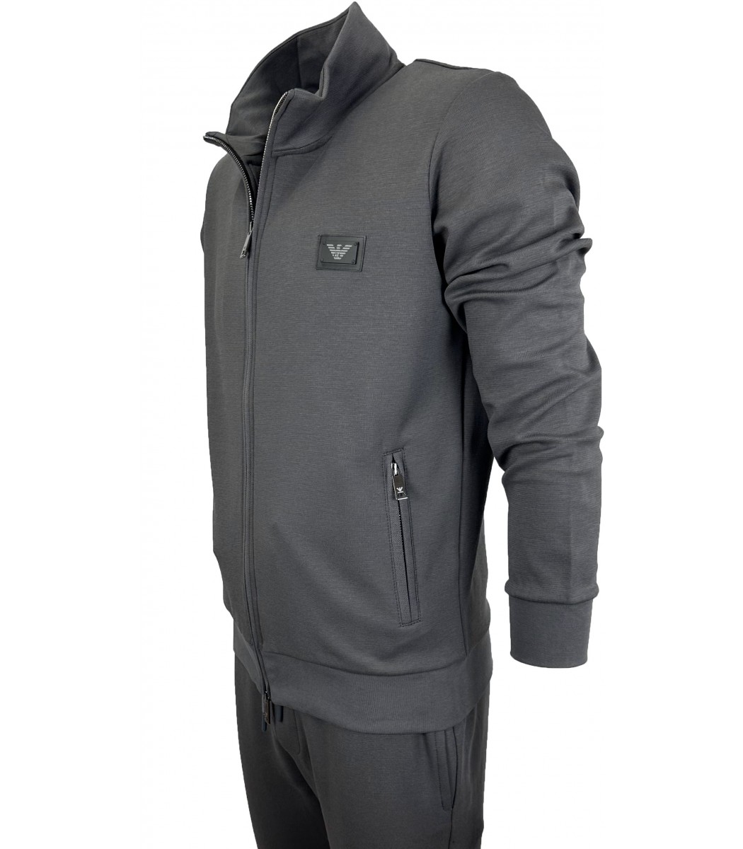 Темно-серый спортивный костюм Giorgio Armani 13590-15