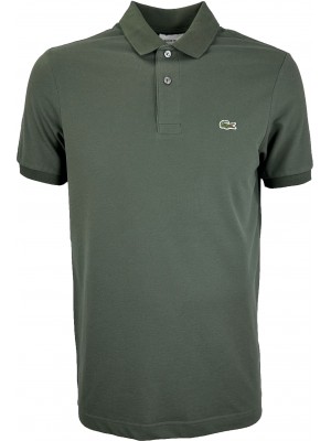 Хаки футболка поло Lacoste LC2-51