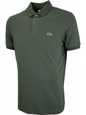 Хаки футболка поло Lacoste LC2-51