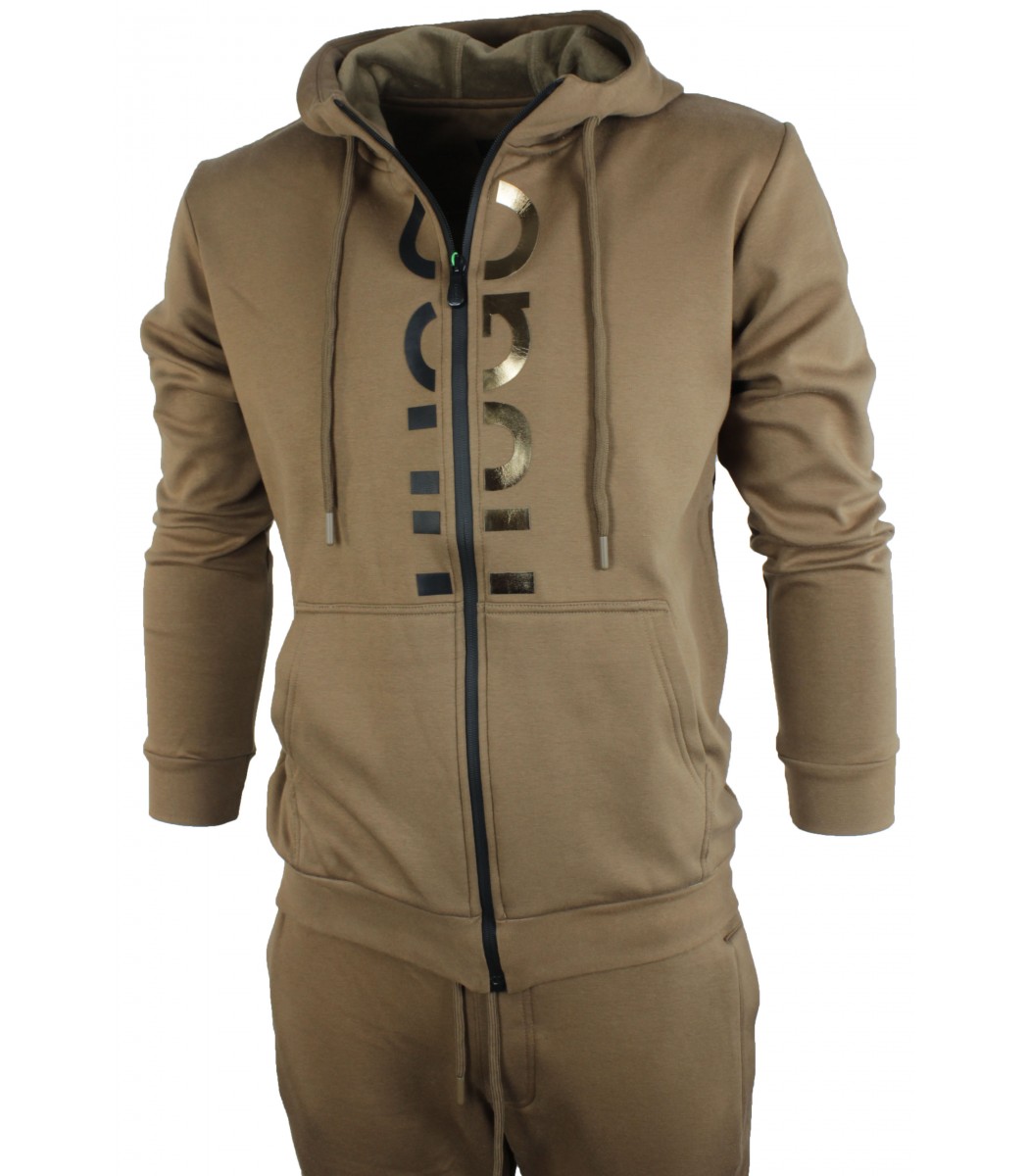 Коричневый спортивный костюм Hugo Boss 13255-2