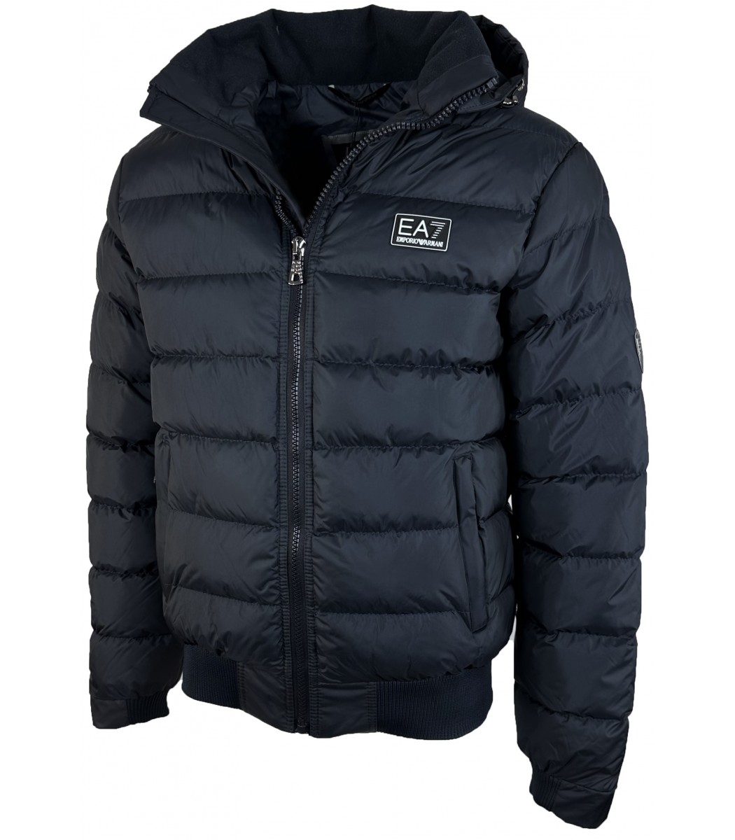 Темно-синий пуховик Emporio Armani EA7 EA-434