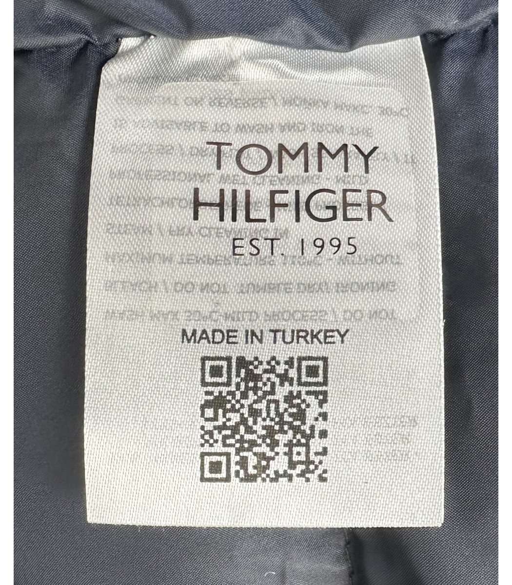 Темно-синий пуховик Tommy Hilfiger Т-207-2