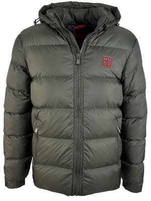 Хаки пуховик Hugo Boss HB-315