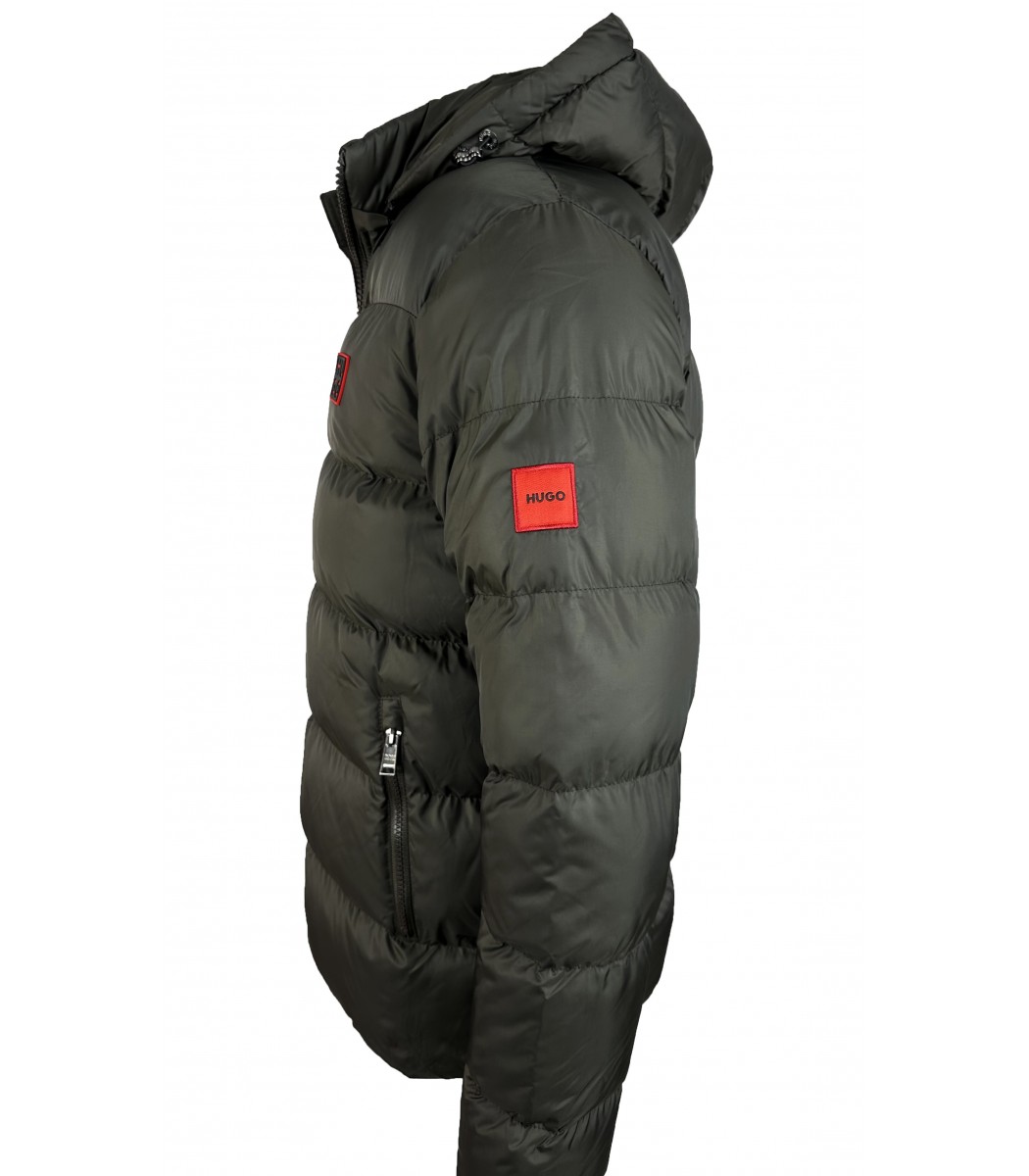 Хаки пуховик Hugo Boss HB-315