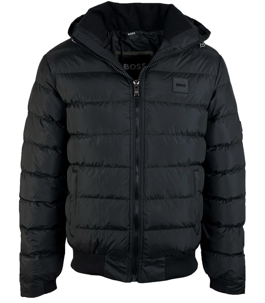 Черный пуховик Hugo Boss HB-334