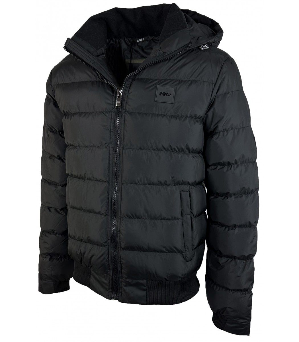Черный пуховик Hugo Boss HB-334