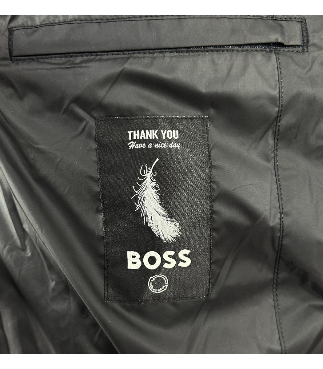 Черный пуховик Hugo Boss HB-334