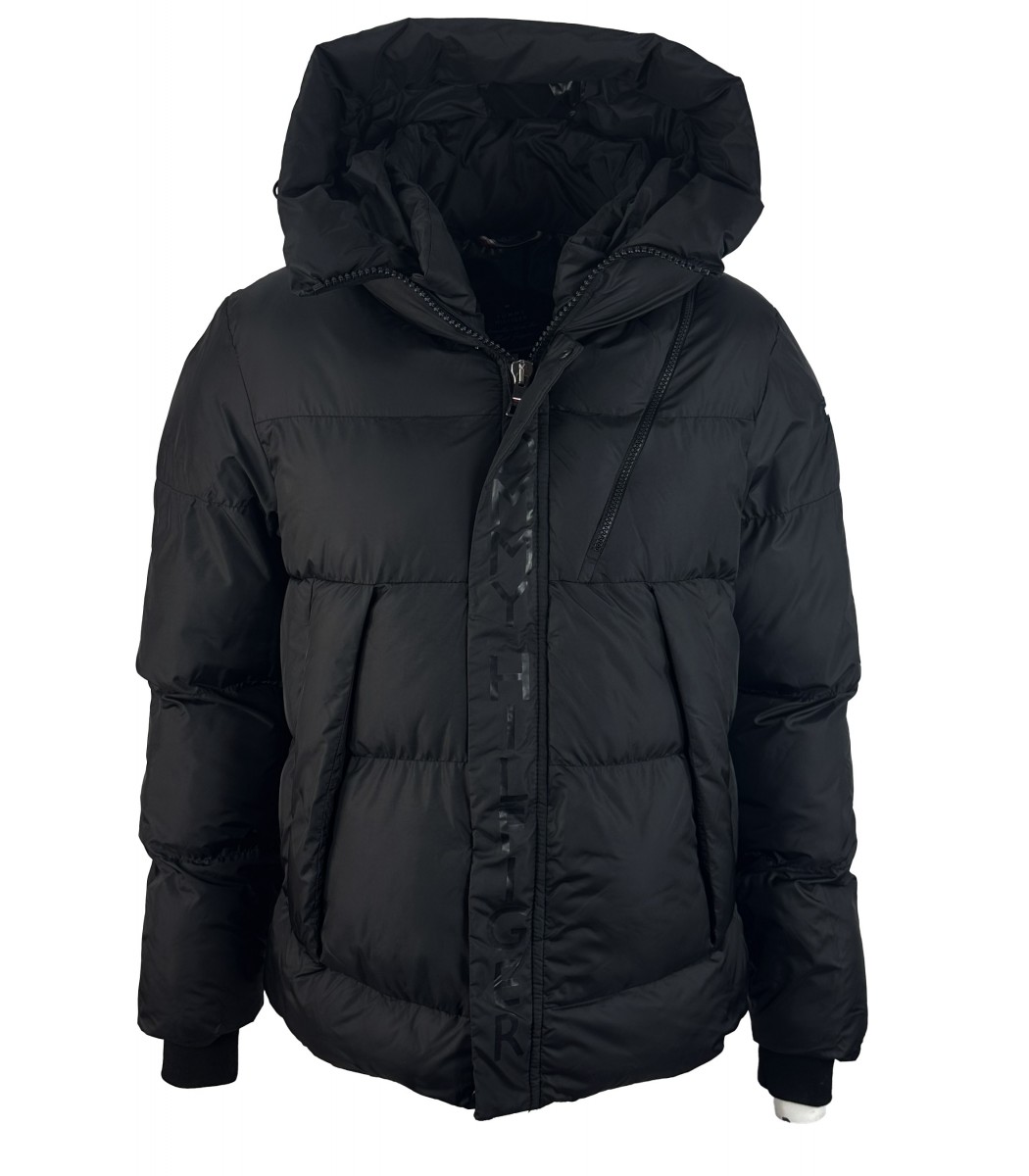 Черный пуховик Tommy Hilfiger 5656-1 Черный пуховик Tommy Hilfiger 5656-1