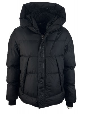 Черный пуховик Tommy Hilfiger 5656-1