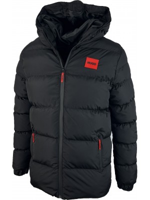 Черный пуховик BOSS 1340-1