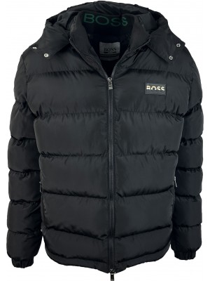 Черный пуховик BOSS 1620-1