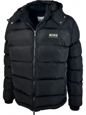 Черный пуховик BOSS 1620-1