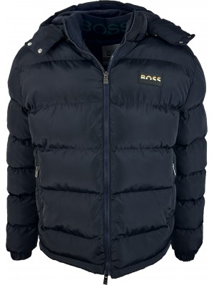 Темно-синий пуховик BOSS 1620-2