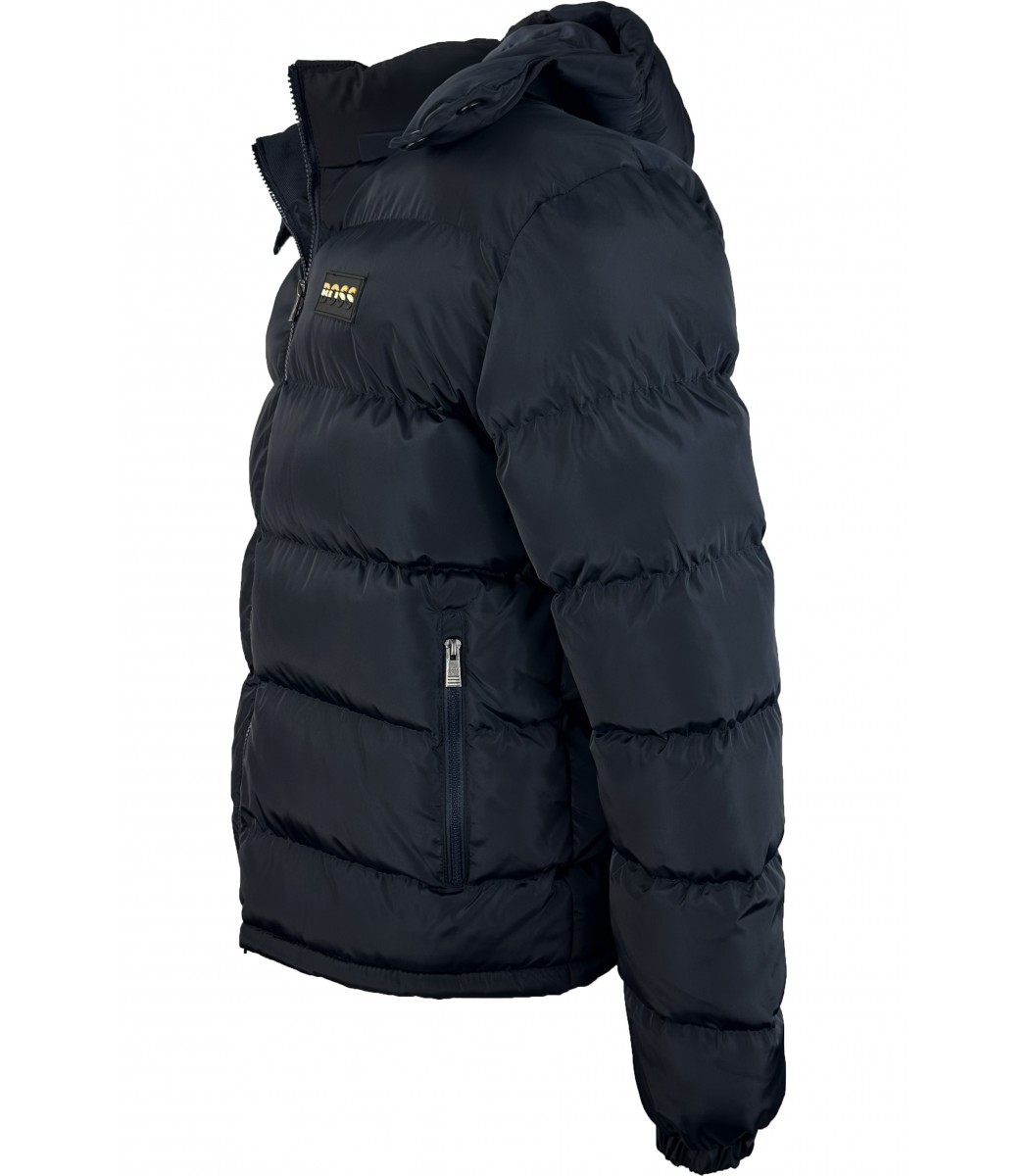 Темно-синий пуховик BOSS 1620-2 Темно-синий пуховик BOSS 1620-2