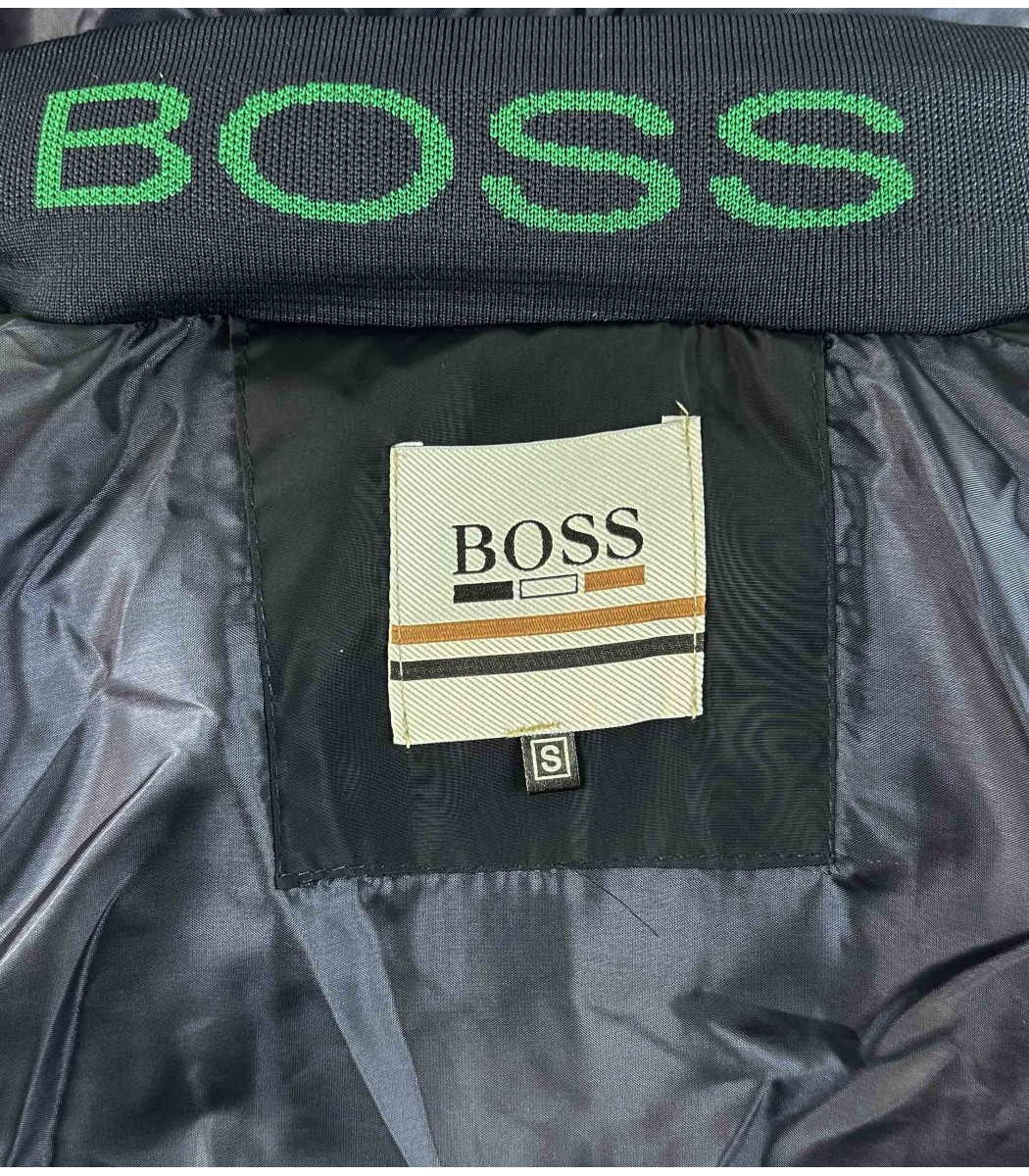 Темно-синий пуховик BOSS 1620-2 Темно-синий пуховик BOSS 1620-2