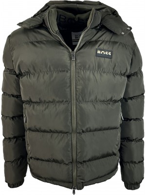 Хаки пуховик BOSS 1620-21 